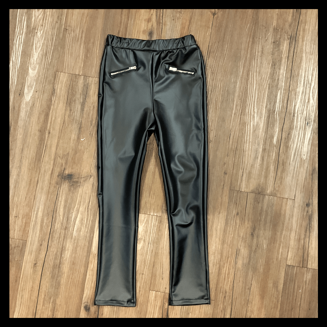 aria kai 8Y Leather pants