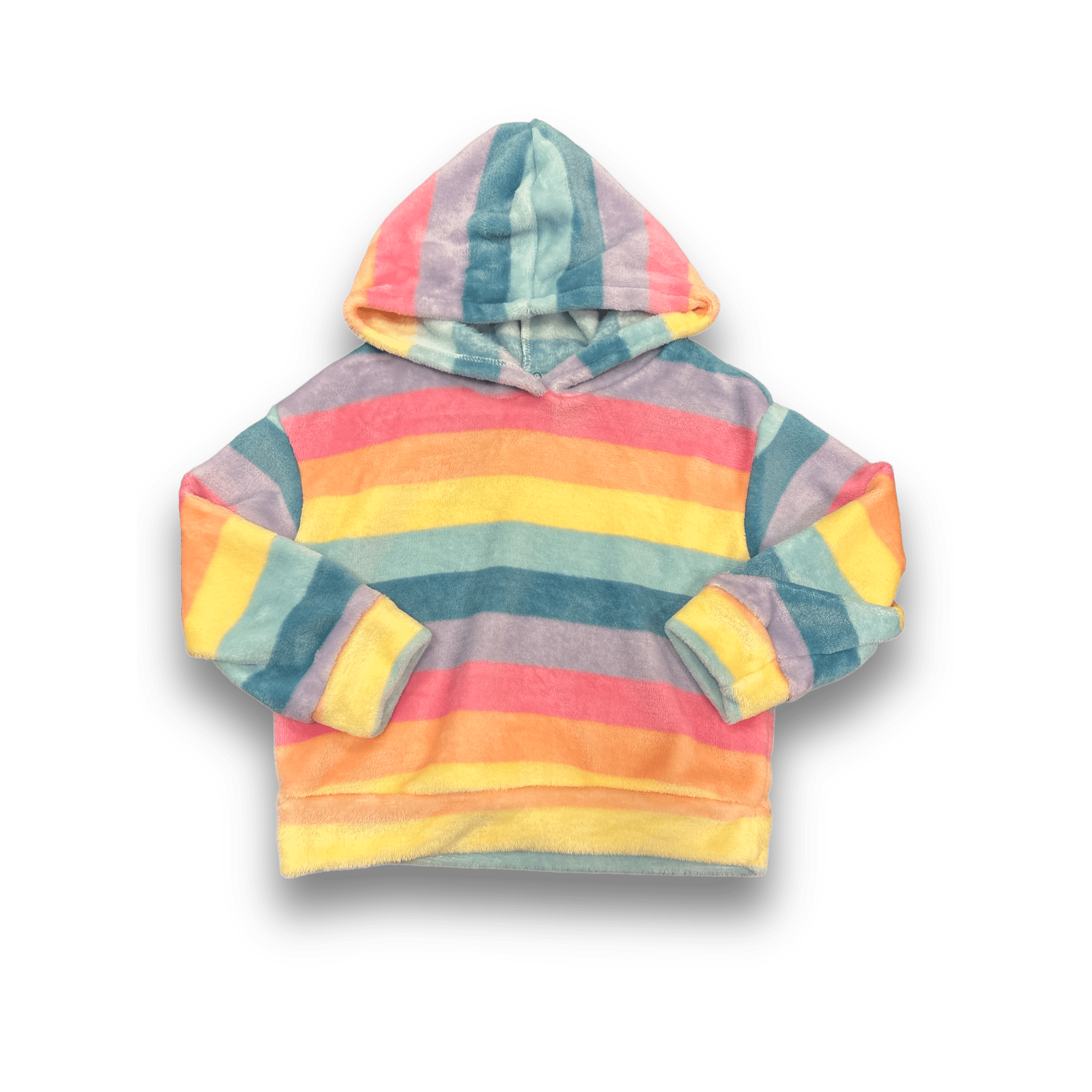 aria kai Rainbow soft hoodie