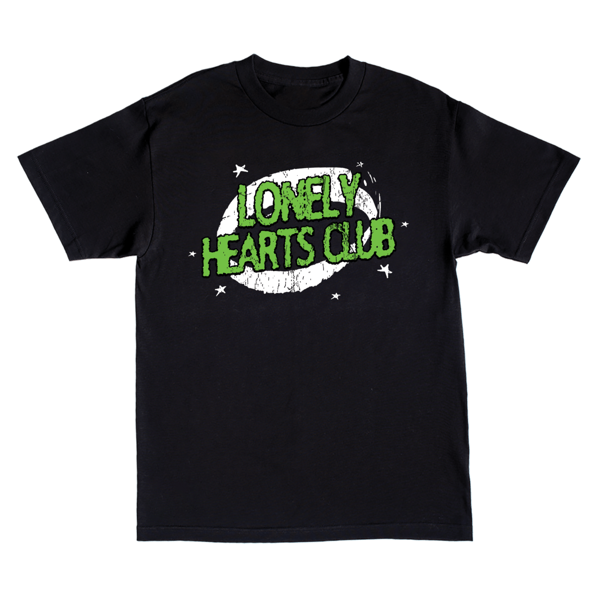 LONLY HEARTS T SHIRT black Let's Get Lost in LA T-Shirt