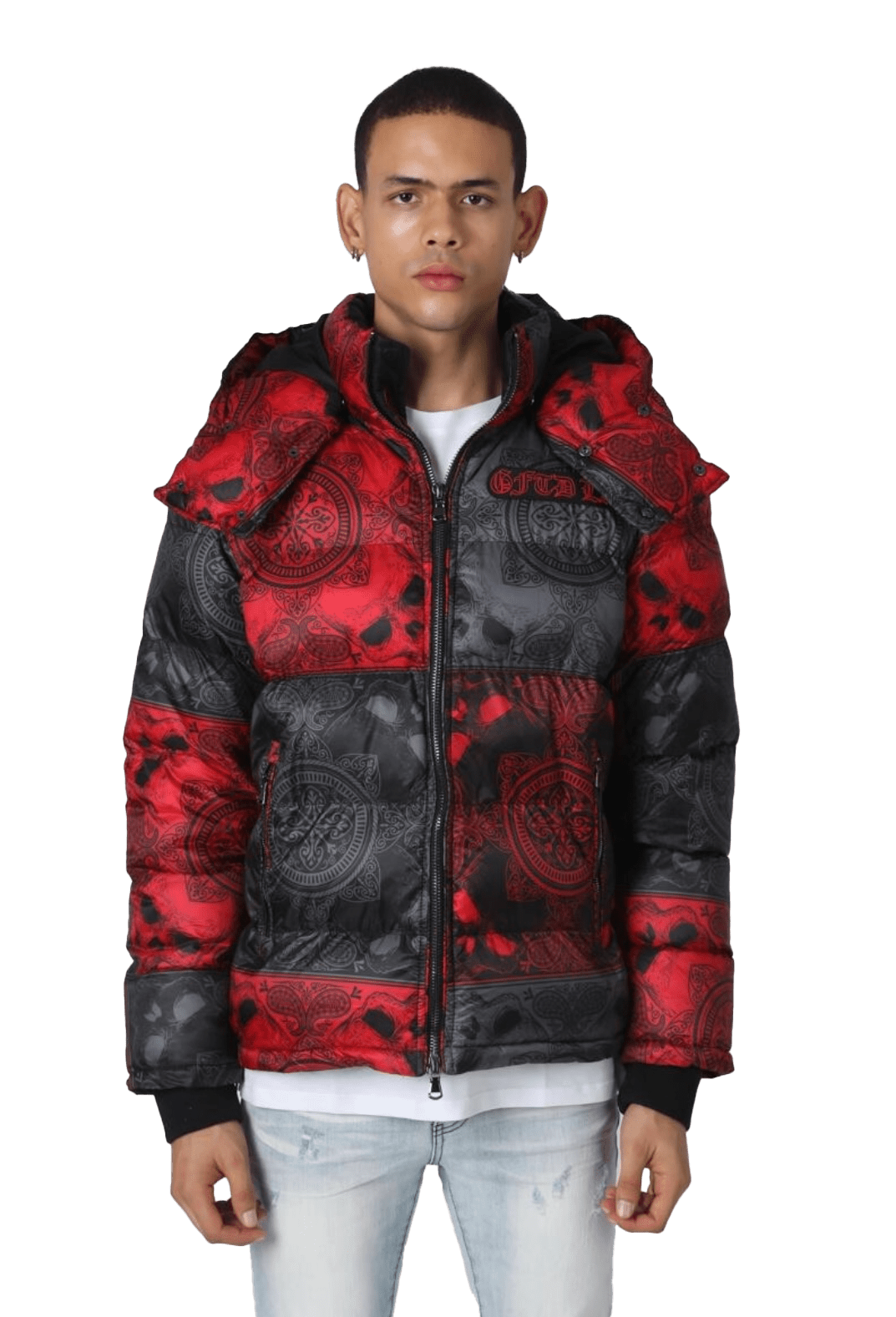 Mastermind315 Cliff red buffer jacket
