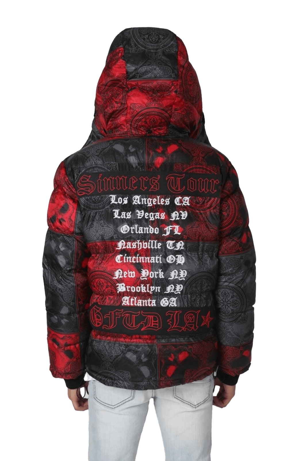 Mastermind315 Cliff red buffer jacket