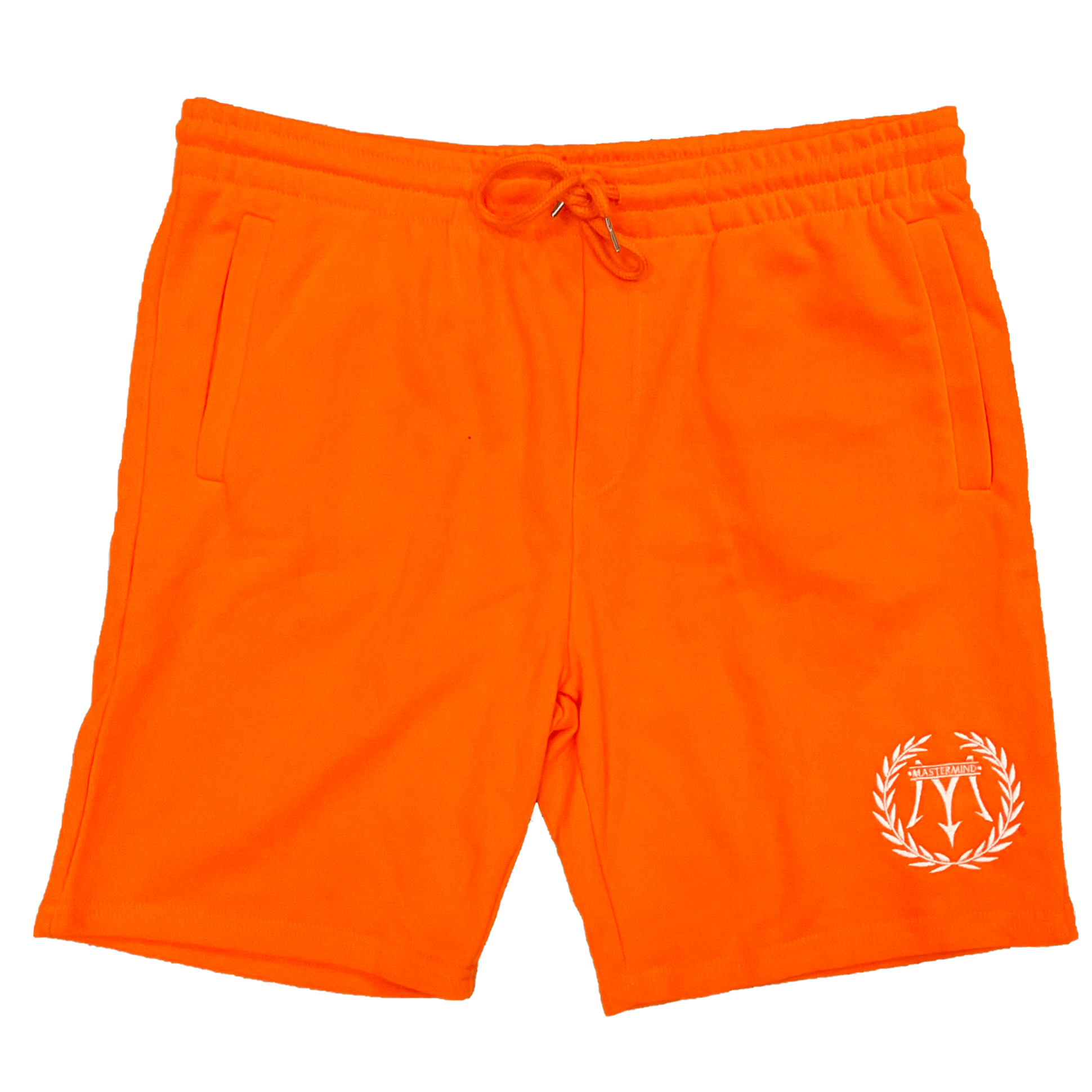 Mastermind315 L Crush Orange Crest Shorts