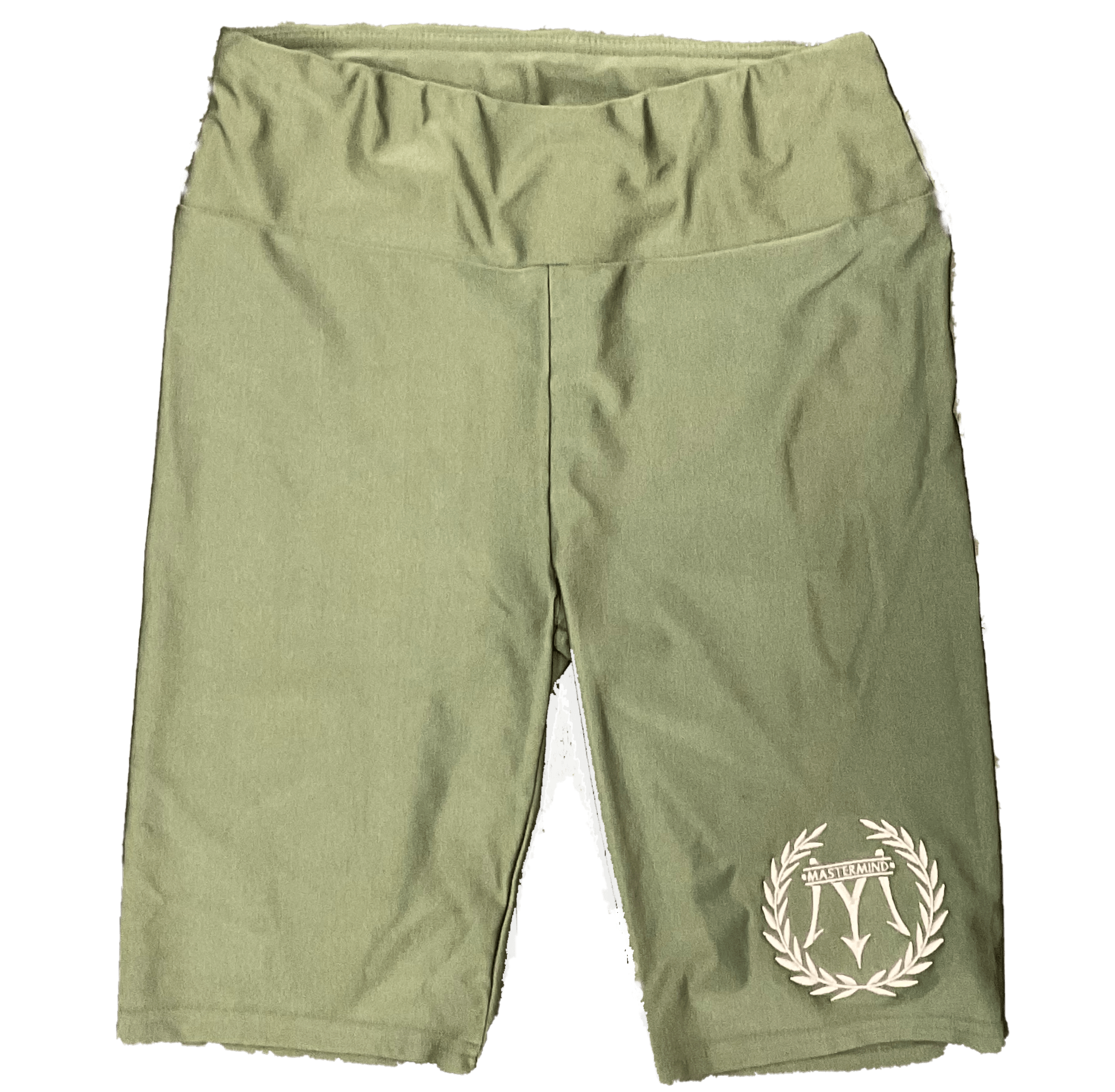 Mastermind315 Olive Biker Shorts