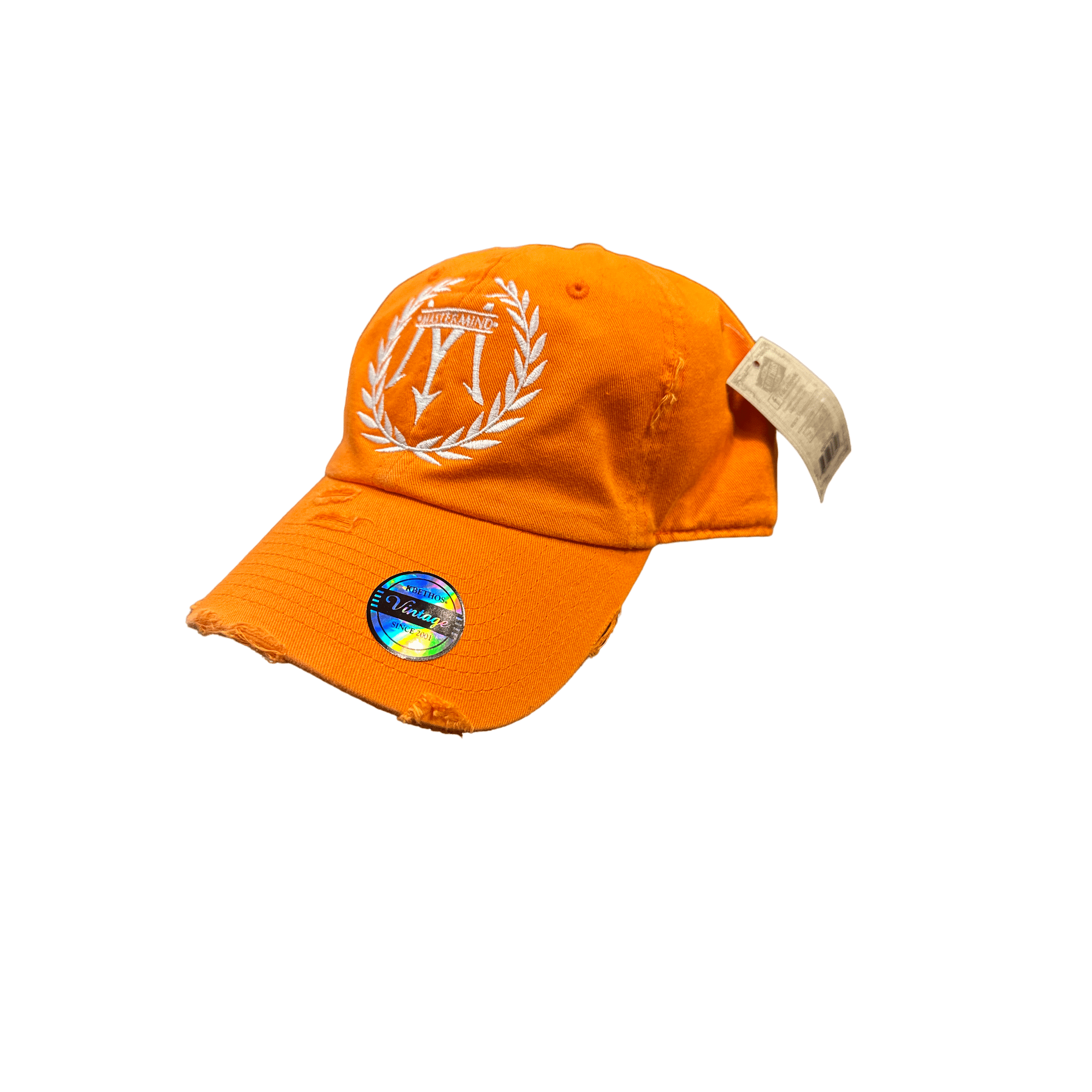 Mastermind315 Orange  Crest Mastermind cap