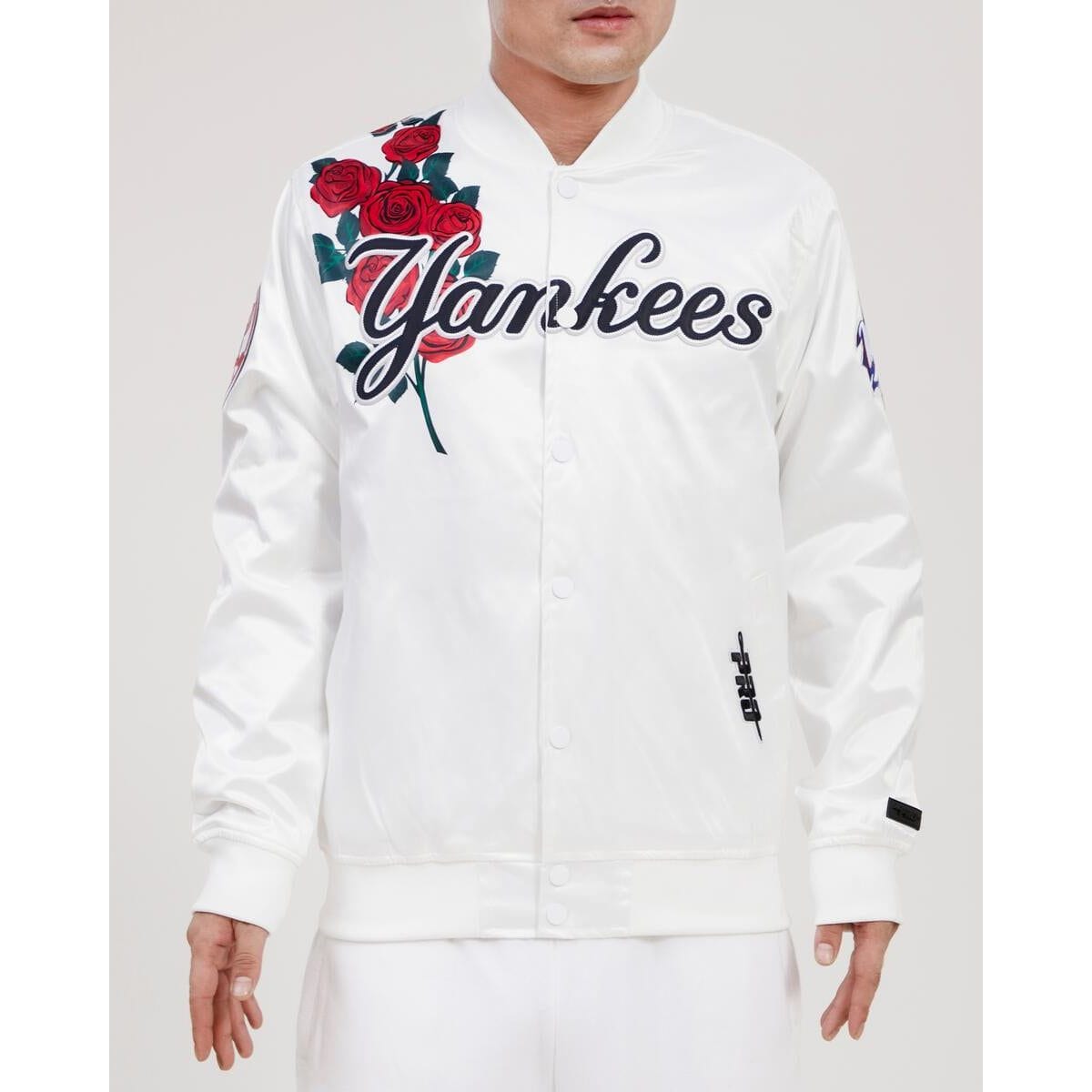 PRO STANDARD jacket S NEWYORK YANKEE'S WHITE ROSES JACKET